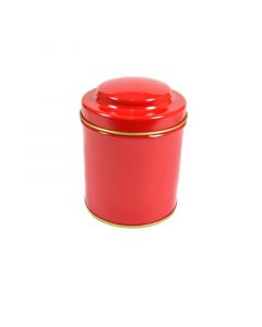 Lata color roja, redonda 125gr