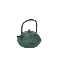 Tetera de hierro verde