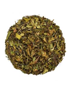 Té blanco con fresas