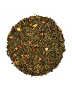 Té verde pastel de navidad